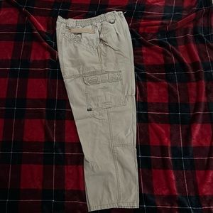 Khaki 5.11 tactical pants